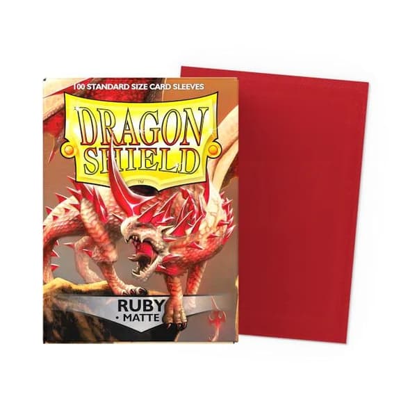 Dragon Shield Classic Sleeves Ruby - Matt (100)