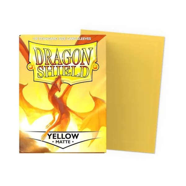 Dragon Shield Classic Sleeves Yellow - Matt (100)