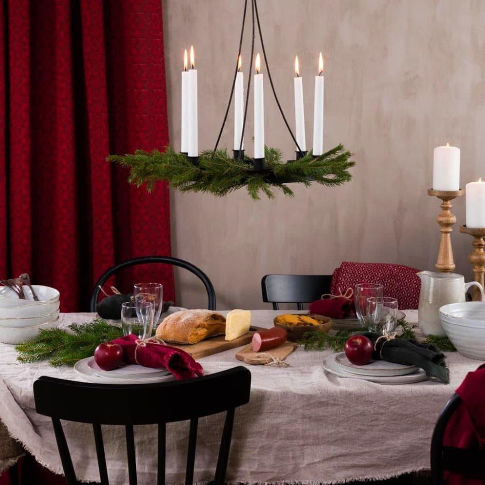 Linneduk Vit 100% lin 140x250 cm