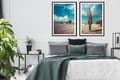 Miniatyrbillede 3 af 3: BILLEDPOSTERE I RAMME 53x73cm Diptych Sæt med 2 billeder Kaktus Boho P2150