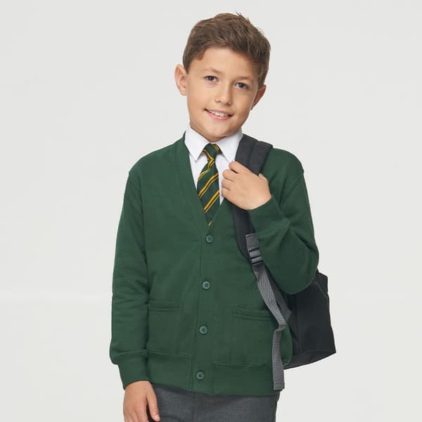 AWDis Academy Childrens/Kids Button Up School Cardigan
