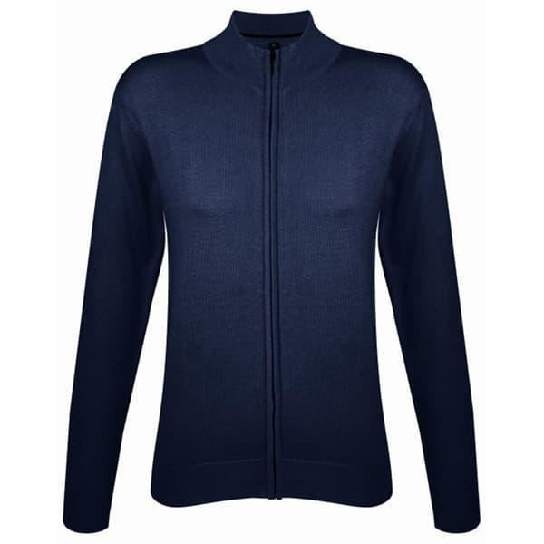 SOLS Womens/Ladies Gordon Full Zip Cardigan Navy XXL