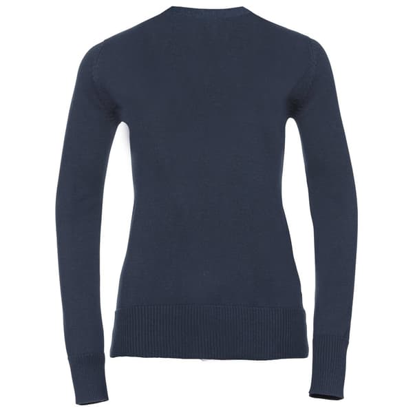Russell Collection Ladies/Womens V-neck Knitted Cardigan