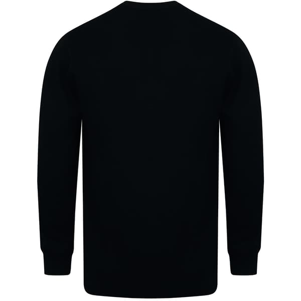 Henbury Cardigan med V-ringning och knapp i fin stickning för män