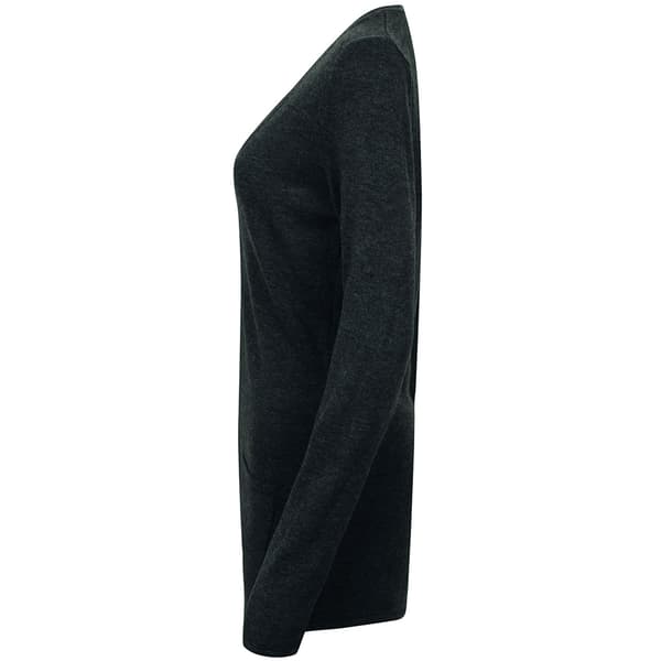 Henbury Ladies/Womens V-hals med knapp och fin stickad kofta
