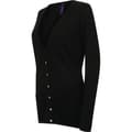 Pikkukuva 4 / 5: Henbury Ladies/Womens V-Neck Button Fine Knit Cardigan