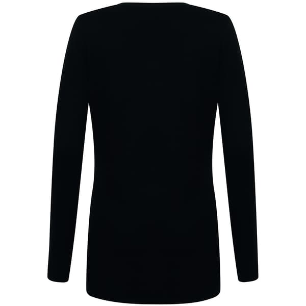 Henbury Ladies/Womens V-hals med knapp och fin stickad kofta