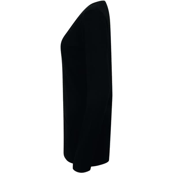 Henbury Ladies/Womens V-hals med knapp och fin stickad kofta