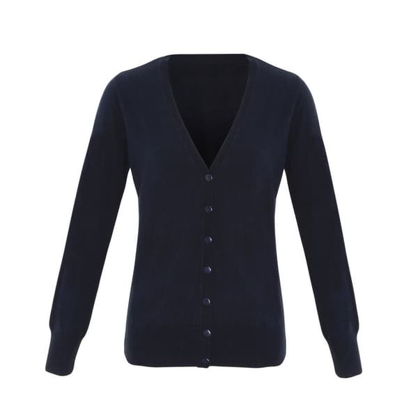Premier Dame/Damer Essential Akryl Cardigan til kvinder/damer Navy 22 UK