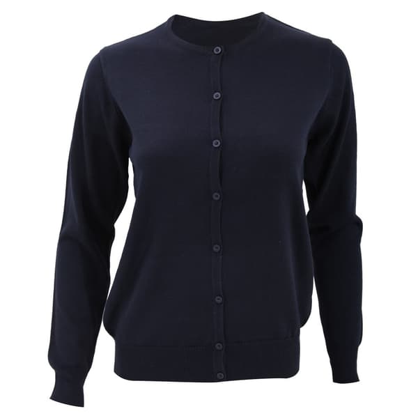Kustom Kit Cardigan med rund hals för kvinnor / Stickat för damer