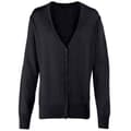 Miniatyrbilde 1 av 2: Premier Womens/Ladies Button Through Long Sleeve V-neck Knitted Cardigan