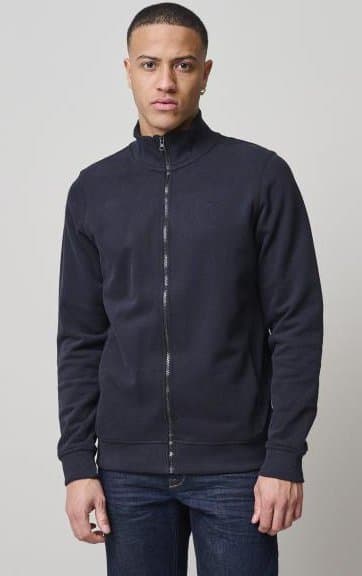 Blend - Zip-sweatshirt 20712814 Mörkblå XXXL