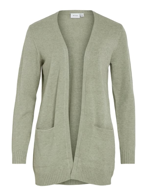 VILA VIRIL OPEN LS - Vest - tigerlily/oranje VILA VIRIL OPEN LS - Vest - tigerlily/oranje