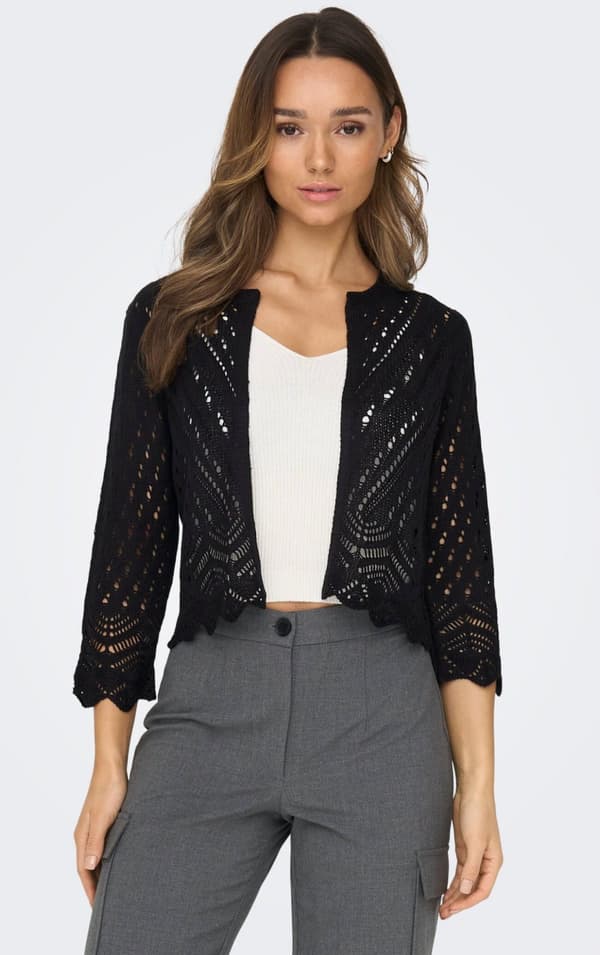 Jacqueline - jdySun 3/4 Cropped Cardigan