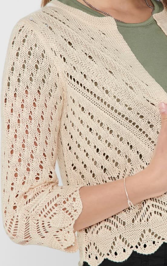 Jacqueline - jdySun 3/4 Cropped Cardigan