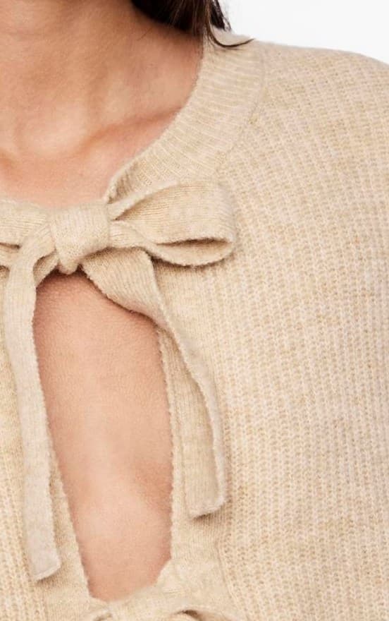 Pieces - pcSilly Reversible Tie Knit