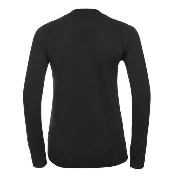Russell Collection Dam/kvinnor Djup V-kofta