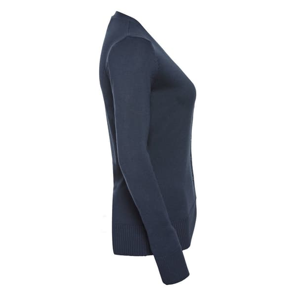 Russell Collection Dam/kvinnor Djup V-kofta