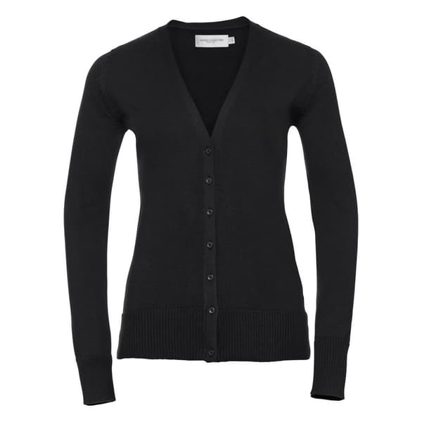 Russell Collection Dam/kvinnor Djup V-kofta