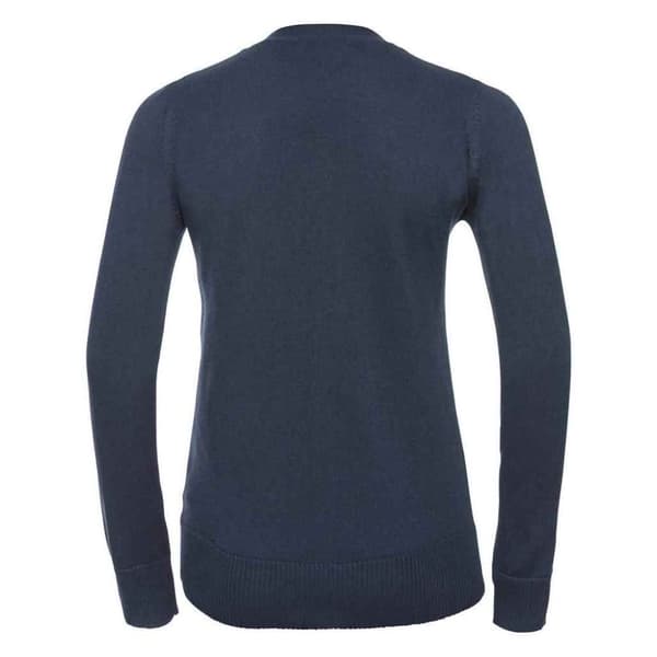 Russell Collection Womens/Ladies Knitted V Neck Cardigan