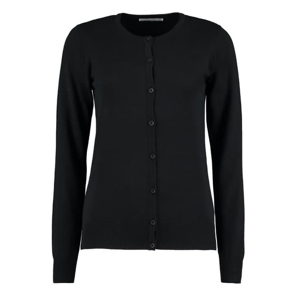 Kustom Kit Womens/Ladies Arundel Crew Neck Classic Long-Sleeved Cardigan