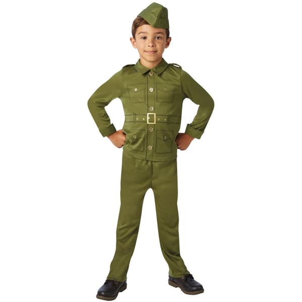 Bristol Novelty Childrens/Kids WWI Soldier Costume
