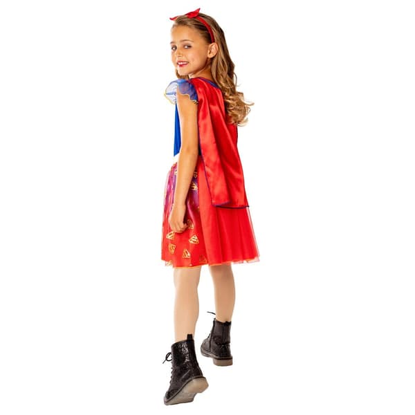 Supergirl Flickor Deluxe dräkt