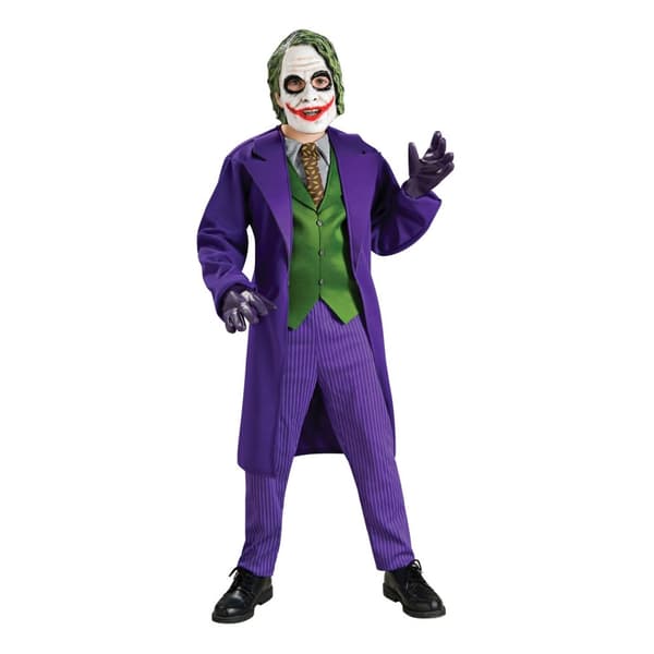 Batman: The Dark Knight Boys The Joker Costume Purple/Green S