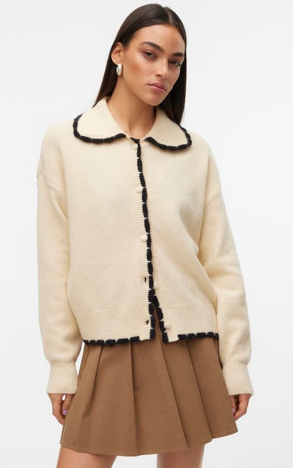 Vero Moda - vmLoulou O-neck Cardigan