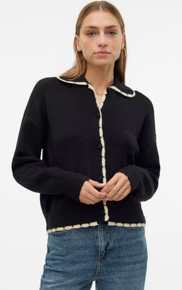 Vero Moda - vmLoulou O-neck Cardigan