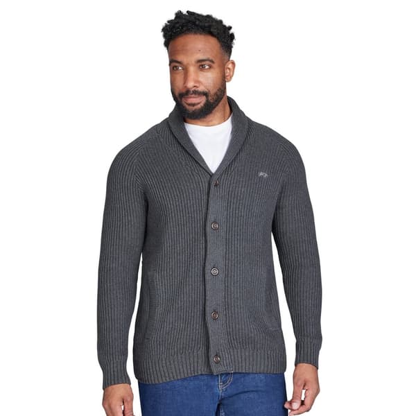 Raging Bull Mens Button-Down Cardigan