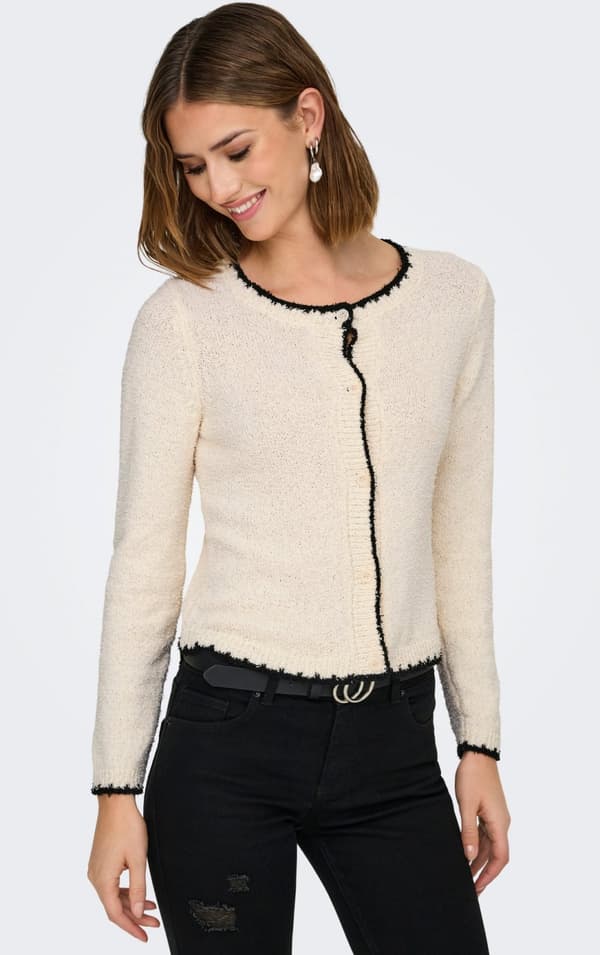 Only - onlTeresa LS Oneck Cardigan
