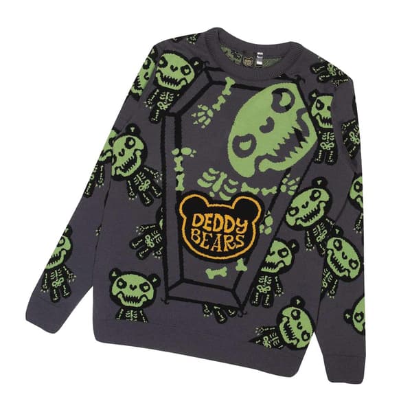 Deddy Bears Unisex Adult Bones Knitted Jumper