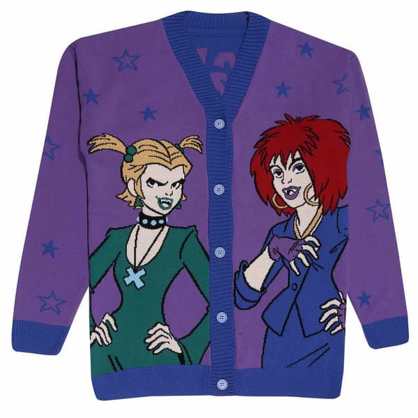 Hex Girls Unisex Adult Knitted Cardigan Black L