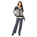 Miniatyrbillede 3 af 3: Principles Womens/Ladies Striped Eyelash Knit Cardigan