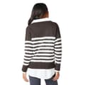 Miniatyrbillede 2 af 3: Principles Womens/Ladies Striped Eyelash Knit Cardigan