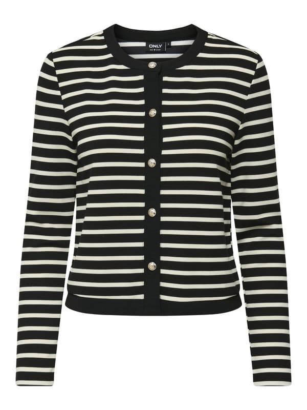 Only - onlFabiola LS Cardigan Svart S