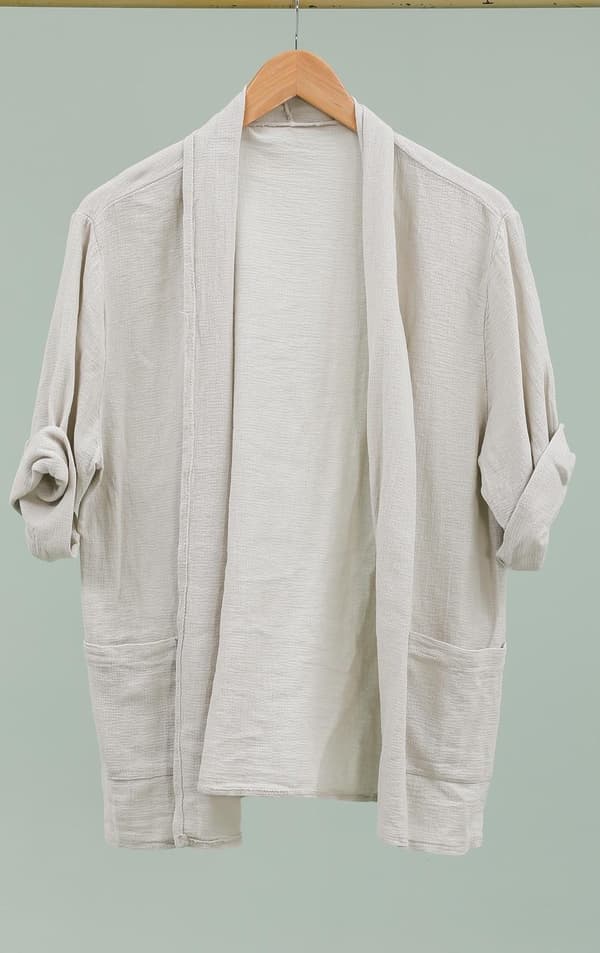 Chana - Kofta V23 Kortärmad Beige One Size