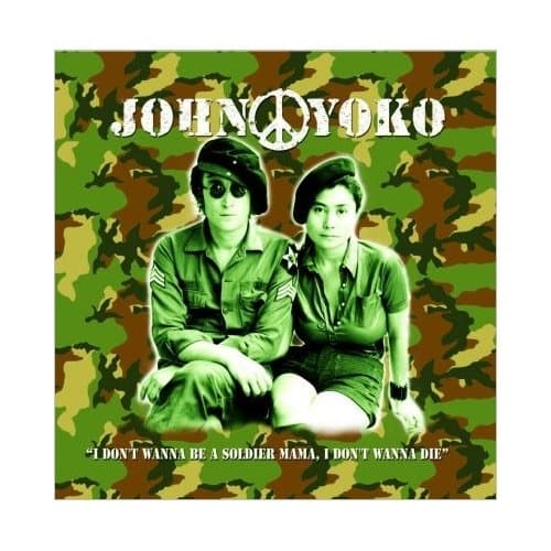 John Lennon Greetings Card: John & Yoko