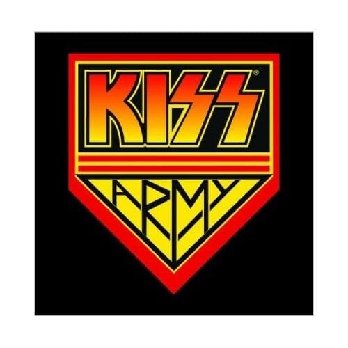 KISS Greetings Card: Logo & Icons