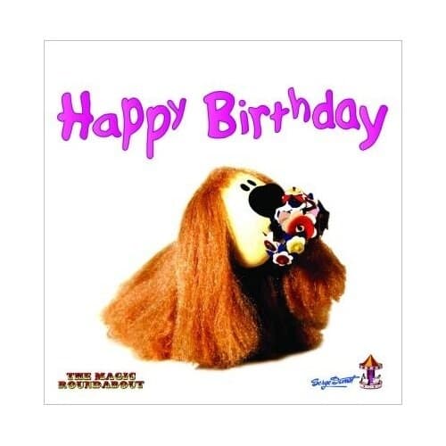 Magic Roundabout Greetings Card: Dougal