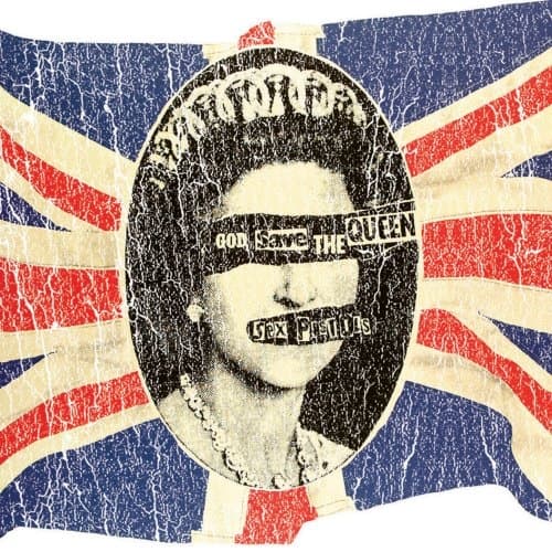 The Sex Pistols Greetings Card: Union Jack