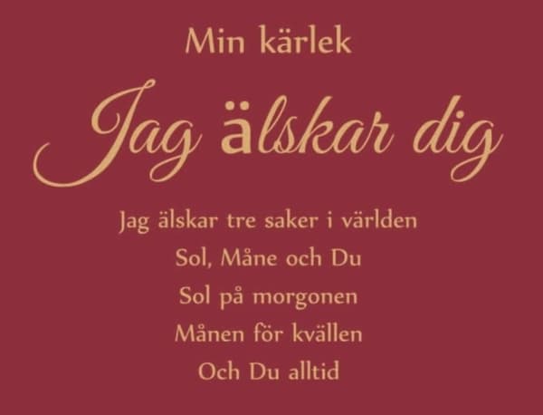 Gratulationskort till Alla hjärtans dagskort ( Paket om 2)