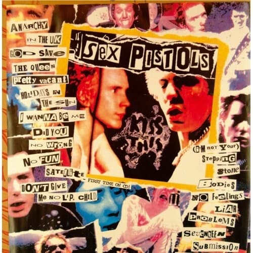 The Sex Pistols Greetings Card: Newspaper