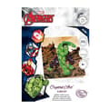 Miniatyrbild 2 av 2: Crystal Art diamantkort - Hulk - 18 x 18 cm