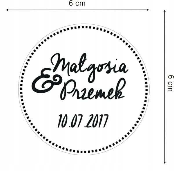 TAK FOR GÆSTERNE BRYLLUP, bryllupsreception MAGNET MK8