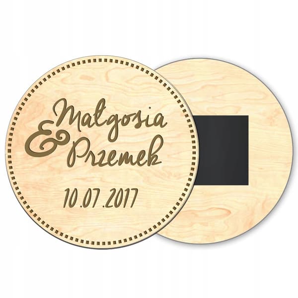TAK FOR GÆSTERNE BRYLLUP, bryllupsreception MAGNET MK8