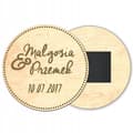 Miniatyrbillede 2 af 4: TAK FOR GÆSTERNE BRYLLUP, bryllupsreception MAGNET MK8