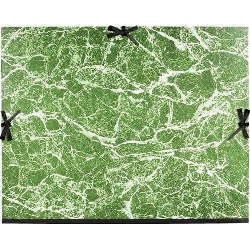Exacompta Ritbord lackerat marmorpapper med band 61x76 - b2 - 660E