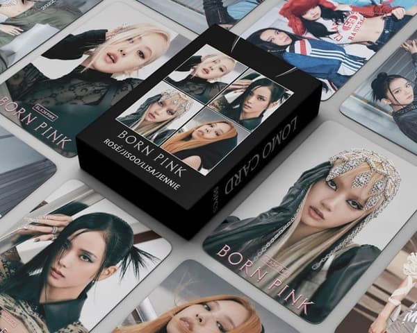 Blackpink Kpop Valokuvakortit 55kpl Blackpink Born Pink Onnittelukortti Lomokortti Musta Pinkki Tuotteet Lomokorttikuvat Lahjat Winkille